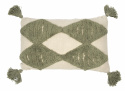 Prydnadskudde - Grön/Beige 30x50