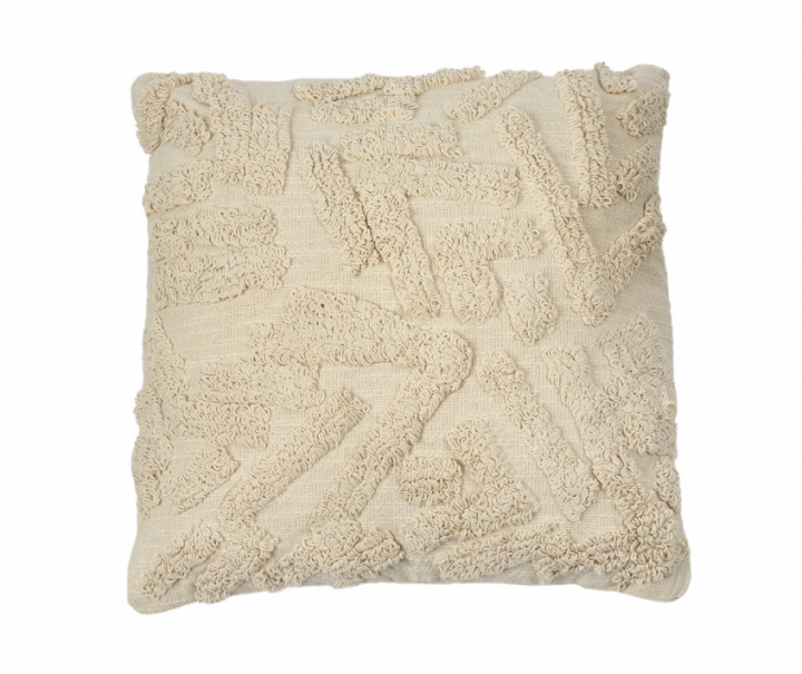 Prydnadskudde - Beige 45x45 i gruppen Kampanj / Inredning / Textilier hos Reforma (CUSHION-TO-198)