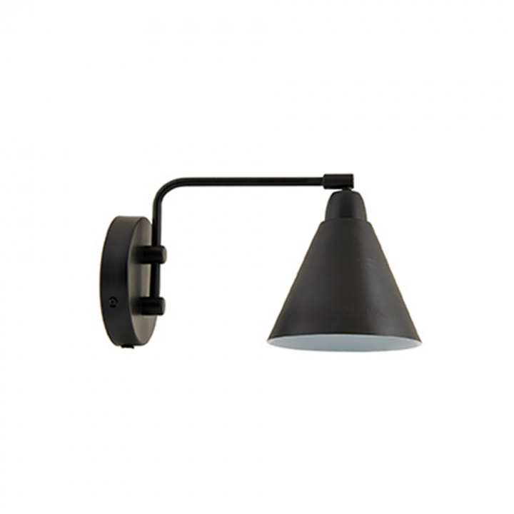 Vägglampa Game - Svart / vit i gruppen Belysning / Lampor / Vägglampor hos Reforma (Cb0683)
