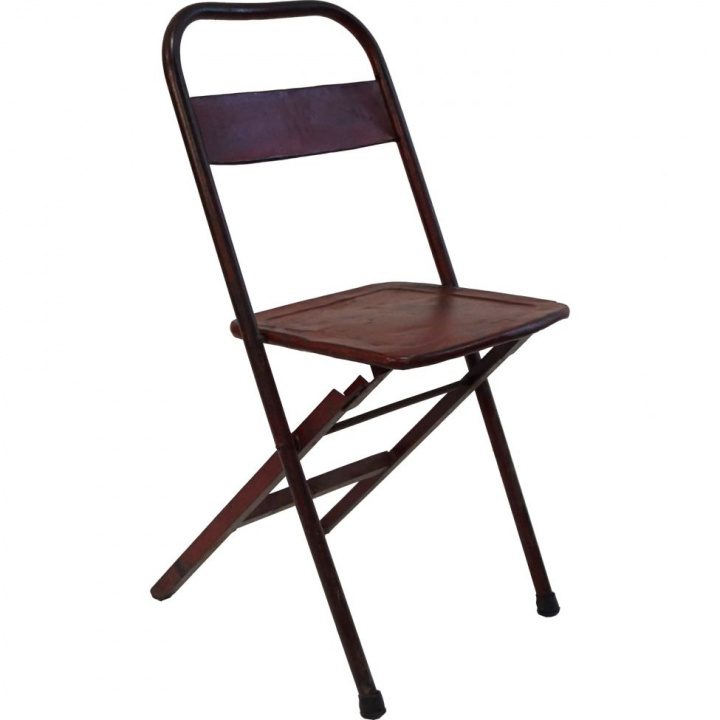 Klappstol vintage - Röd i gruppen Möbler / Sittmöbler / Stolar hos Reforma (D0103)