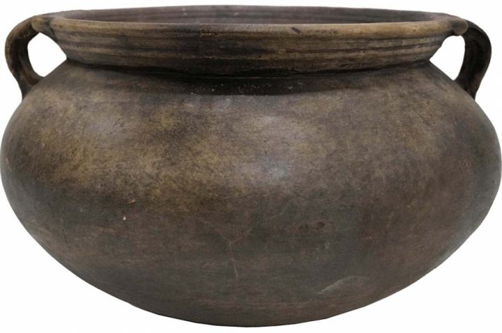 Lerkruka med handtag \'Botanisk\' i gruppen Rum / Uteplats / Krukor hos Reforma (D16238)