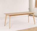 Matbord \'Nordisk\' 180x70cm - Ek
