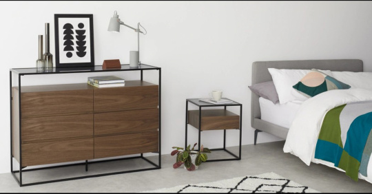 Byr \'Detroit\' - Valnt/Svart