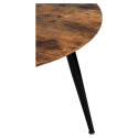 Matbord \'Round\' Runt 120cm - Mörkt trä
