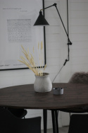 Matbord \'Round\' Runt 130cm - Mörkt trä 