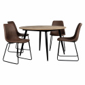 Matbord \'Round\' Runt 120cm - Ljust trä