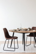 Matbord \'Round\' Runt 130cm - Ljust trä 