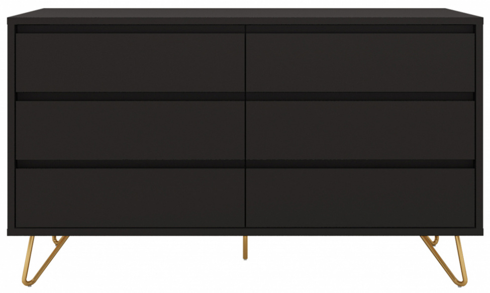 Byr \'Elle\' 120x70 - Svart/Mssing