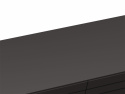 Byrå \'Elle\' 120x70 - Svart/Mässing