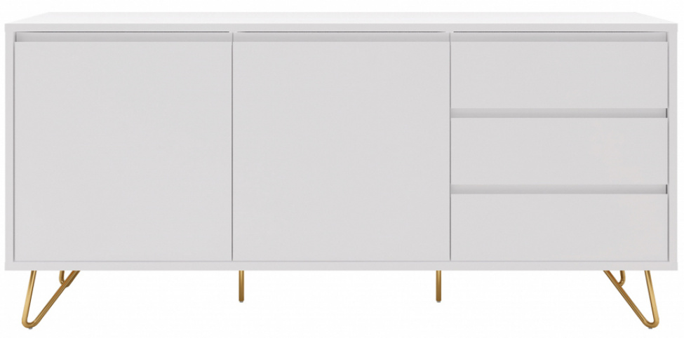 Sideboard \'Elle\' - Vit/Mssing