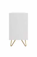Sideboard \'Elle\' - Vit/Mässing