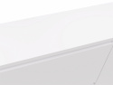 Skoskåp \'Elle\' - Vit/Mässing
