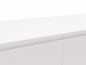 TV-bänk \'Elle\' - Vit/Mässing
