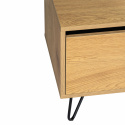 TV-bänk \'Elle\' - Ek/Svart