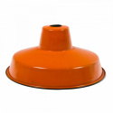 Lampskärm i emalj - Orange