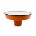 Lampskärm i emalj - Orange