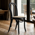 Stol \'Bistro\' - Rotting/Svart