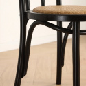 Stol \'Bistro\' - Rotting/Svart