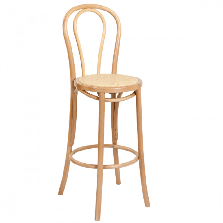 Barstol \'Bistro\' - Natur/Rotting i gruppen Möbler / Sittmöbler / Barstolar hos Reforma (FCB19-oak)