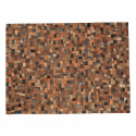 Matta \'Orlando\' - Återvunnet Läder Multi 120x60cm