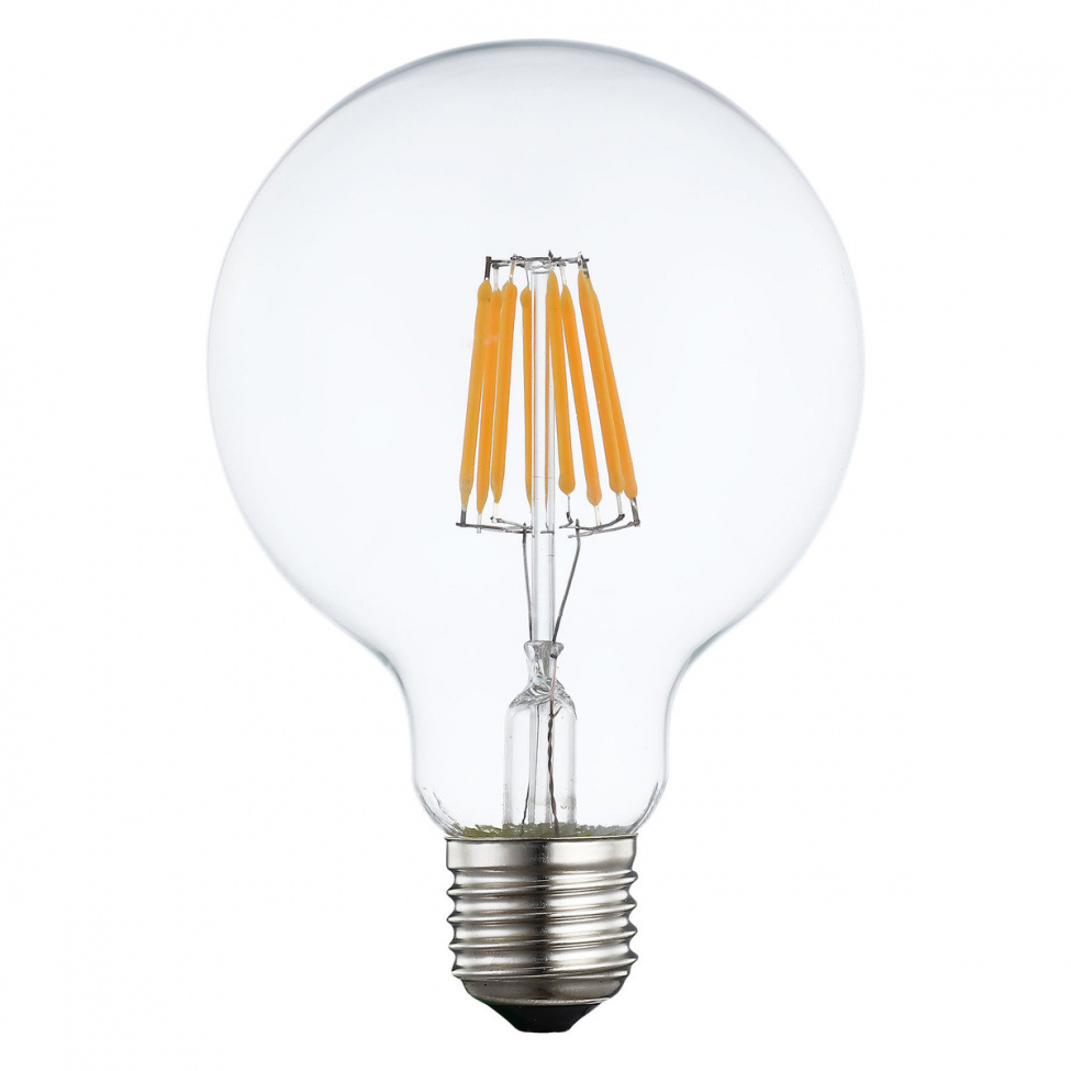 Gldlampa \'E27 8W\'- Klar