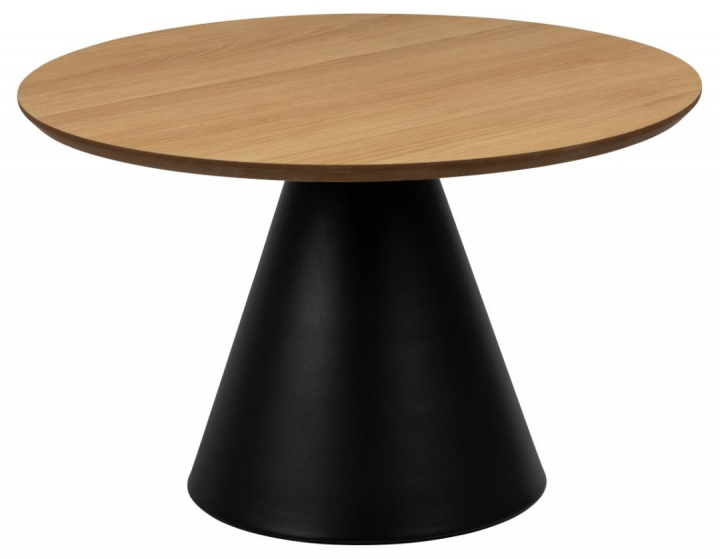 Soffbord 'Soli' 65cm - Natur/Svart