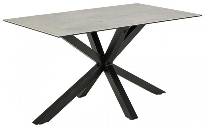 Matbord \'Heaven\' 135x80cm - Grå/Svart i gruppen Möbler / Bord / Matbord hos Reforma (H000024459)