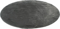 Rund matta \'Aranga Super Soft\' - Antracit