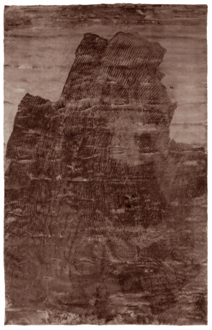 Ryamatta \'Aranga Super Soft\' - Mörkbrun i gruppen Inredning / Mattor / Ryamattor hos Reforma (H100011)