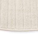 Rund Matta \'Devon\' - Cream