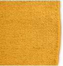 Rund matta \'Hamilton\' - Saffron