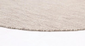 Rund matta \'Dhurry\' - Beige