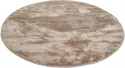 Rund matta \'Aranga Super Soft Fur\' - Brun