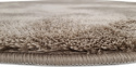 Rund matta \'Aranga Super Soft Fur\' - Brun