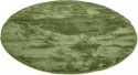Rund matta \'Aranga Super Soft\' - Oliv