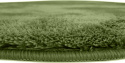 Rund matta \'Aranga Super Soft\' - Oliv