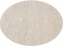 Rund matta \'Avafors\' - Beige