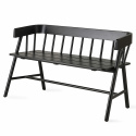 Köksbänk/Trädgårdsbänk - Svart