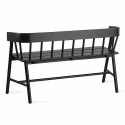 Köksbänk/Trädgårdsbänk - Svart