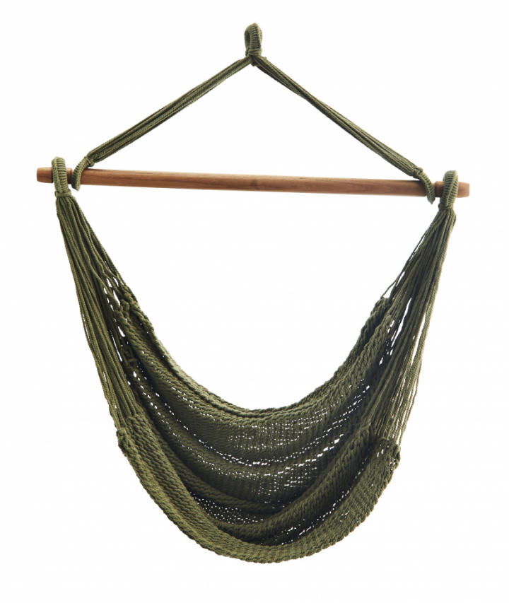 Hammock \'Knitted\' - Grön i gruppen UTEMÖBLER / TRÄDGÅRDSFÅTÖLJER hos Reforma (HMC001-MO)