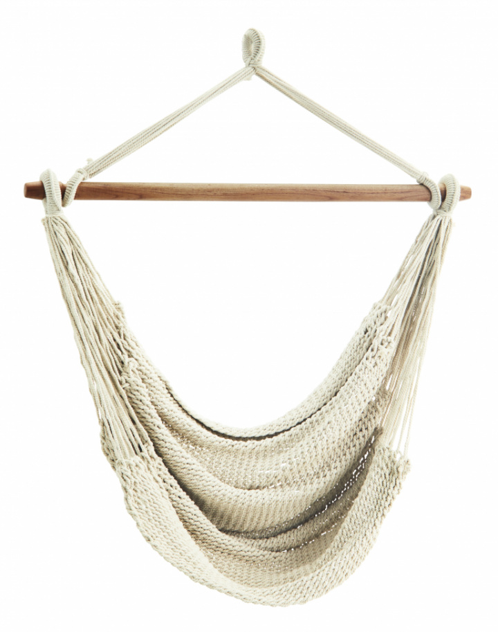 Hammock \'Knitted\' - Vit i gruppen UTEMBLER / TRDGRDSFTLJER hos Reforma (HMC001-OW)