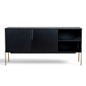 Sideboard \'Frölunda\' - Svart/Mässing