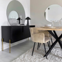 Sideboard \'Frölunda\' - Svart/Mässing