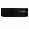 Sideboard \'Frölunda\' - Svart/Mässing
