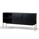 Sideboard \'Frölunda\' - Svart/Mässing