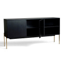 Sideboard \'Frölunda\' - Svart/Mässing