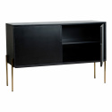 Sideboard \'Frölunda\' - Svart/Guld