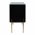 Sideboard \'Frölunda\' - Svart/Guld