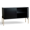 Sideboard \'Frölunda\' - Svart/Guld