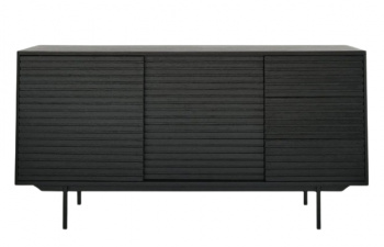 Sidobord \'Sense\' Black Oak